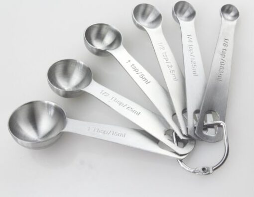 18 8 Stainless Steel Measuring Spoons Set