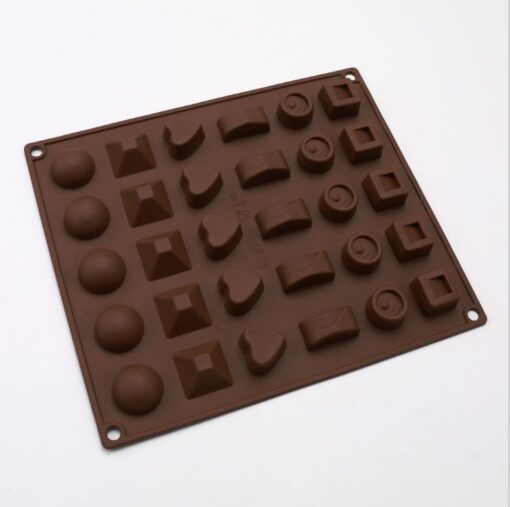 6 Style Shape Chocolates Cupcake Baking Mold