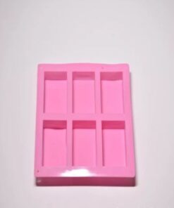 9 flexible handmade silicone block square soap