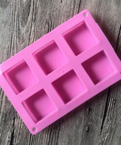 9 flexible handmade silicone block square soap 4