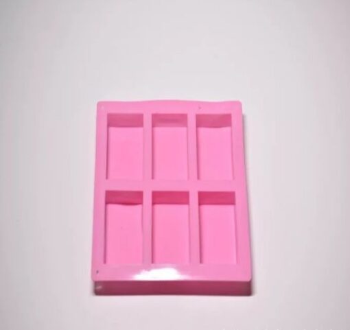 9 flexible handmade silicone block square soap