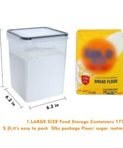 Airtight Cereal Container Food Storage 2