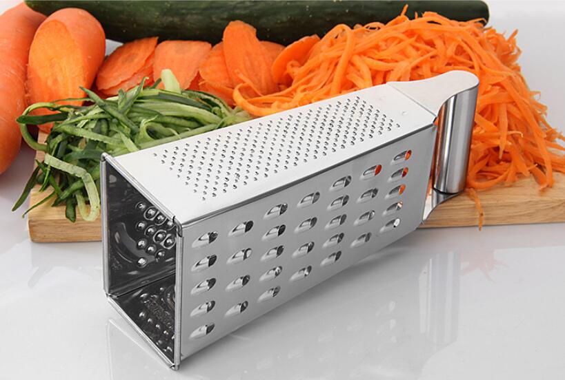 Box Grater 4 Sided Stainless Steel Large 1 