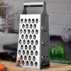 Box Grater 4 Sided Stainless Steel Large