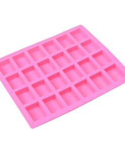 Cavities Rectangle Silicone Oven Handmade Soap 1