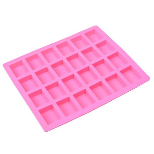 Cavities Rectangle Silicone Oven Handmade Soap 1
