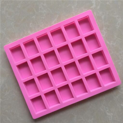 Cavities Rectangle Silicone Oven Handmade Soap 3