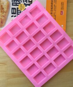 Cavities Rectangle Silicone Oven Handmade Soap 4
