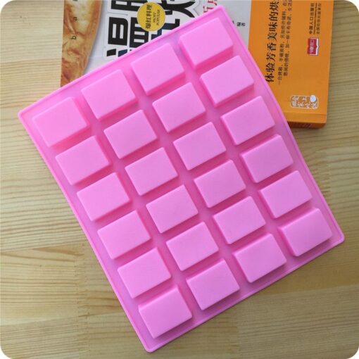 Cavities Rectangle Silicone Oven Handmade Soap 5