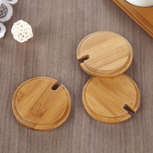 Ceramic Food Storage Containers With Bamboo Lid 3