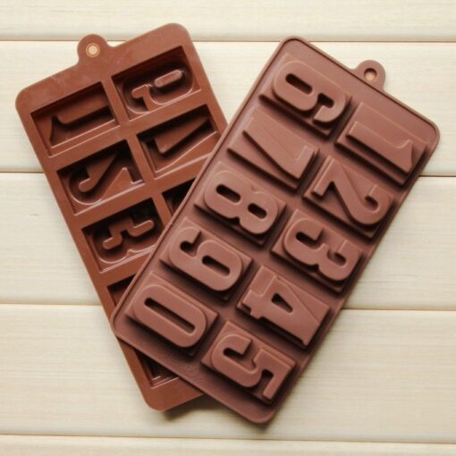 Mini New Style Letter Number Silicone Handmade 5