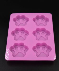 Pet Dog Paw Mold Silicone Mould Puppy 2
