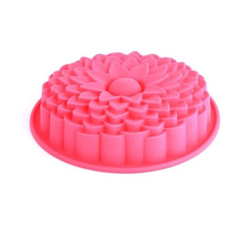 Pieces 6 Cavity Silicone Flower Soap Mold 3