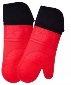 Professional Silicone Oven Mitt 1 Pair Oven 2
