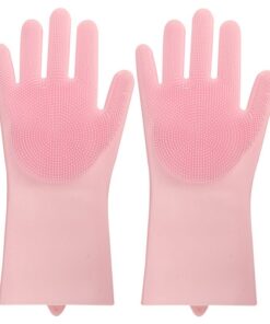 Silicone Gloves Eco Friendly Scrubber Cleaning 2