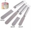 Stainless Steel Butter Cake Cream Spatula for