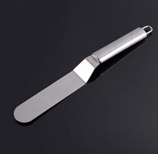 Stainless Steel Butter Cake Cream Spatula for 2