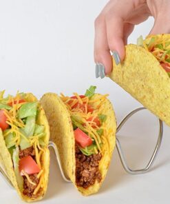 Taco Stand Holder Premium Stainless Steel Taco