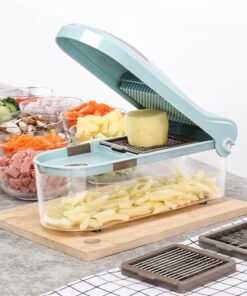 Vegetable Fruit Presser Chopper Slicer Cutter Kitchen Tool 3