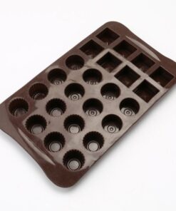 lar Block Shape Chocolates Cupcake Baking Mold 1