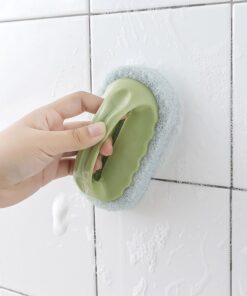 ontamination Bath Brush Sponge Tiles Brush Hot 1