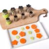 pcs Set Stainless Steel Puzzle Fruit Vegetable
