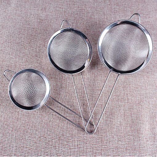 sh Stainless Steel Strainer Professional Sieve 4