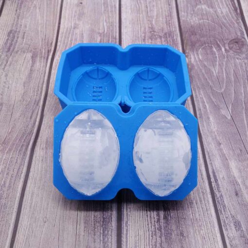 High Quality Creative Ice Rugby Silicone Cream 1