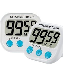 etic LCD Digital Kitchen Countdown Timer Alarm
