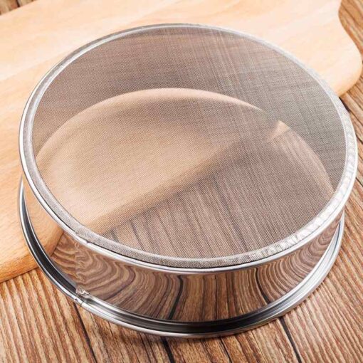 ofessional Round Stainless Steel 60 Mesh Flour 2